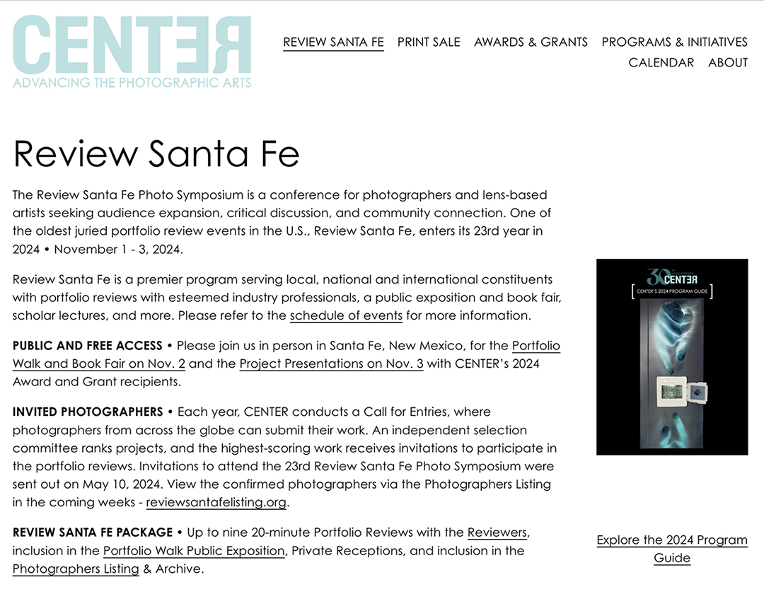 NOVEMBER 2024 - Review Santa Fe (upcoming)